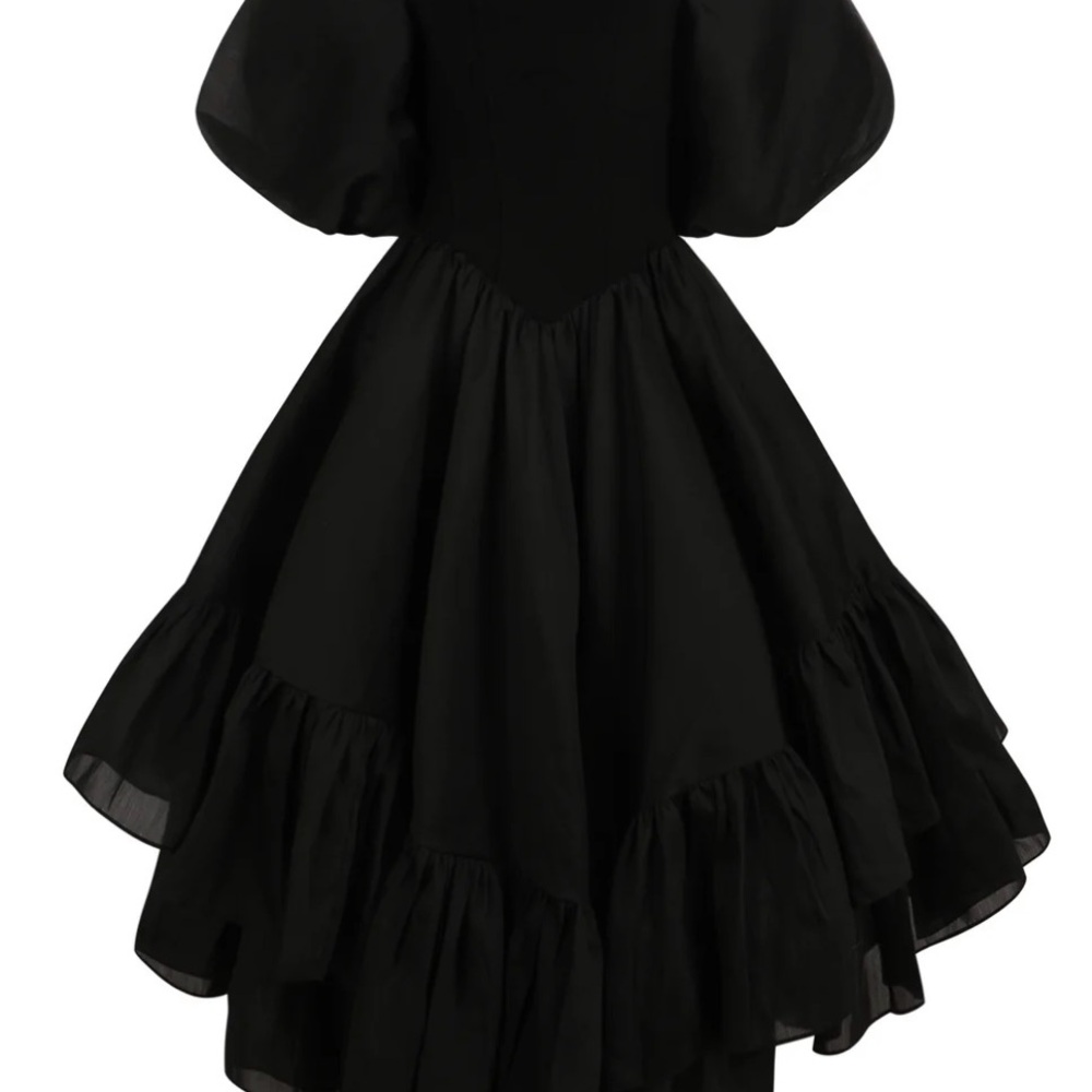 Selkie Caviar Turner Dress - Picture 3 of 6